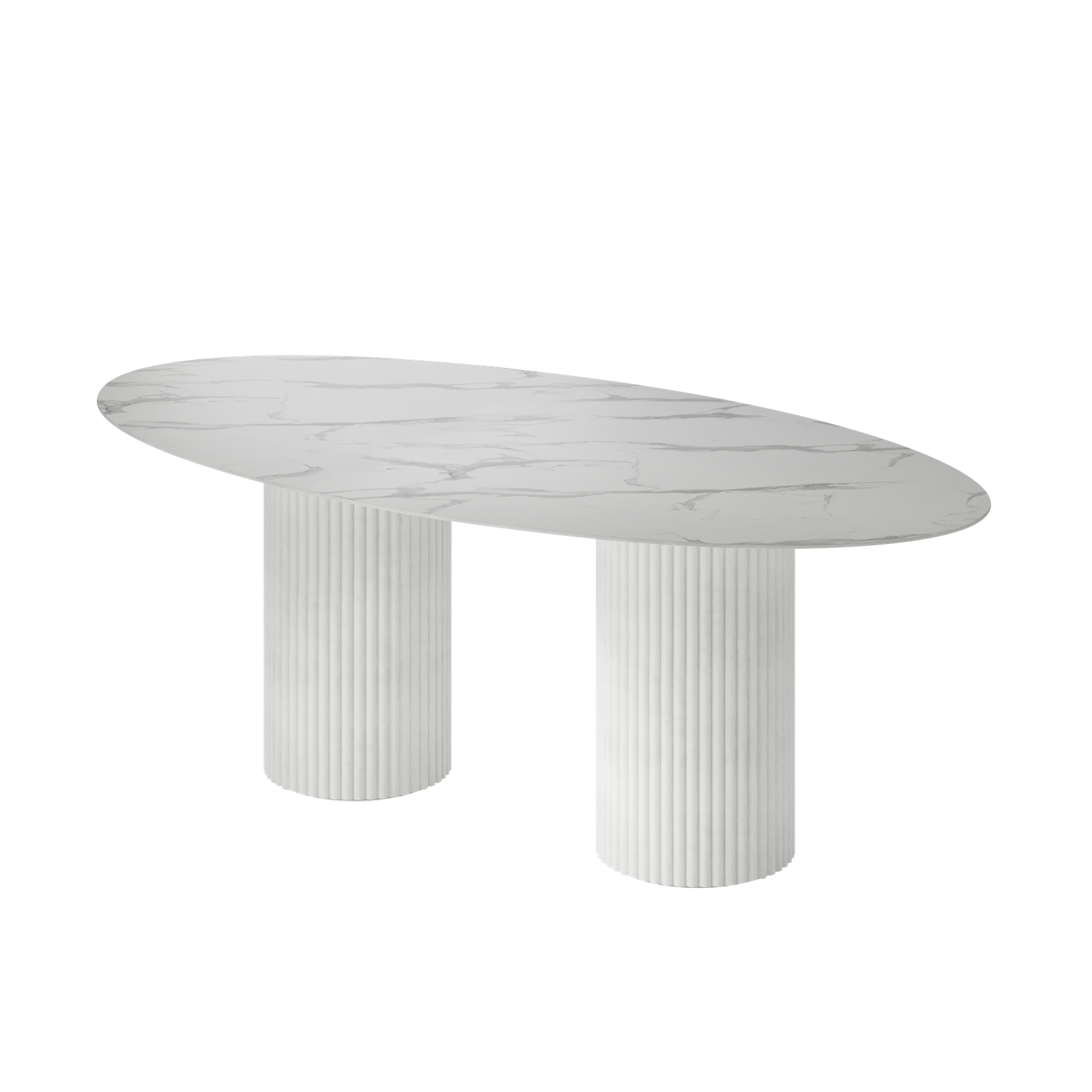 Хедус в белой эмали 1900мм