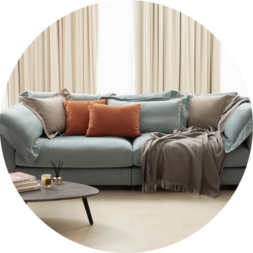 Мягкие диваны из массива