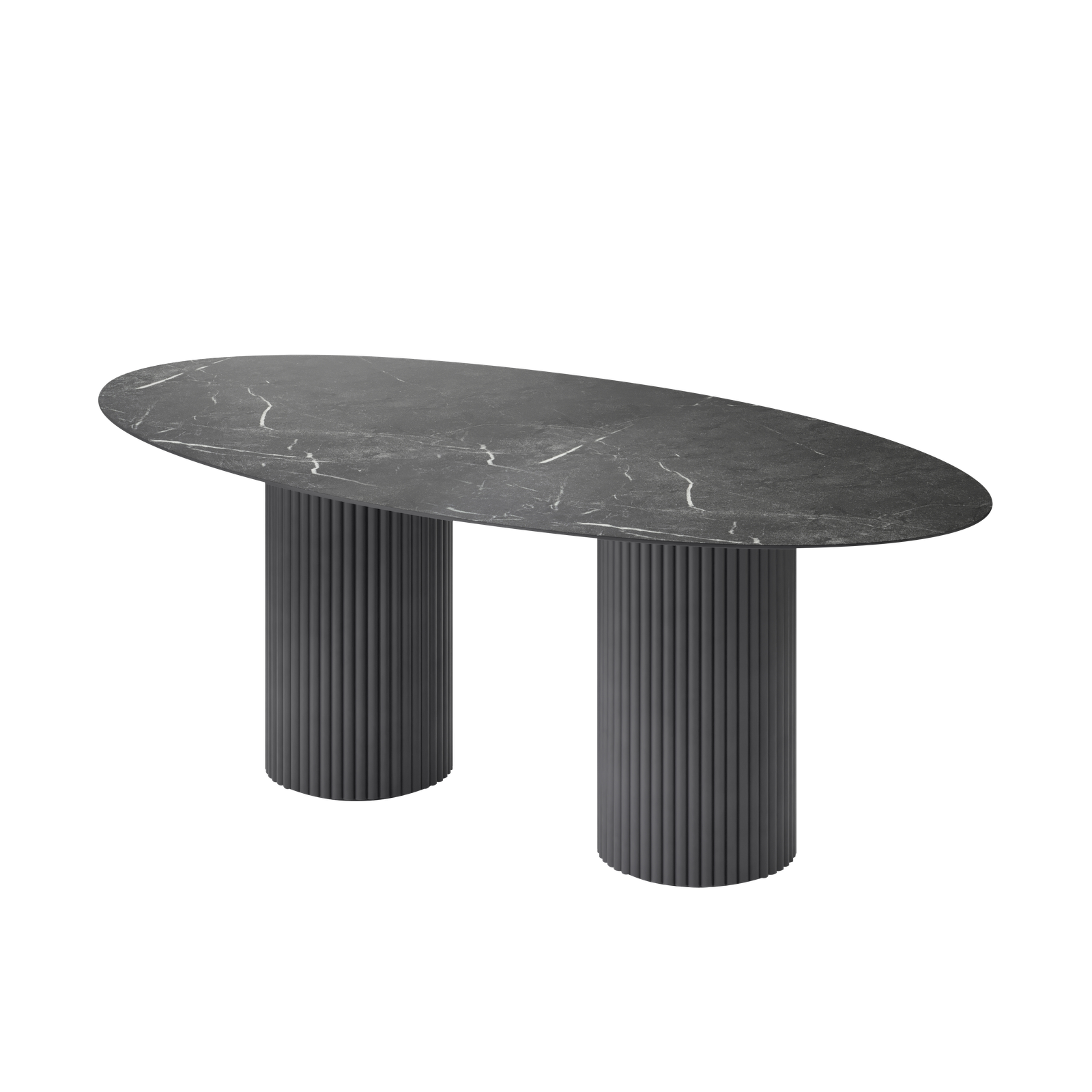 Хедус в черной эмали 1900мм