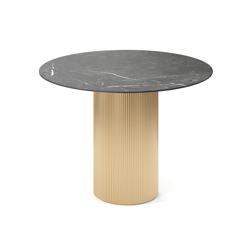 Круглый стол с золотом